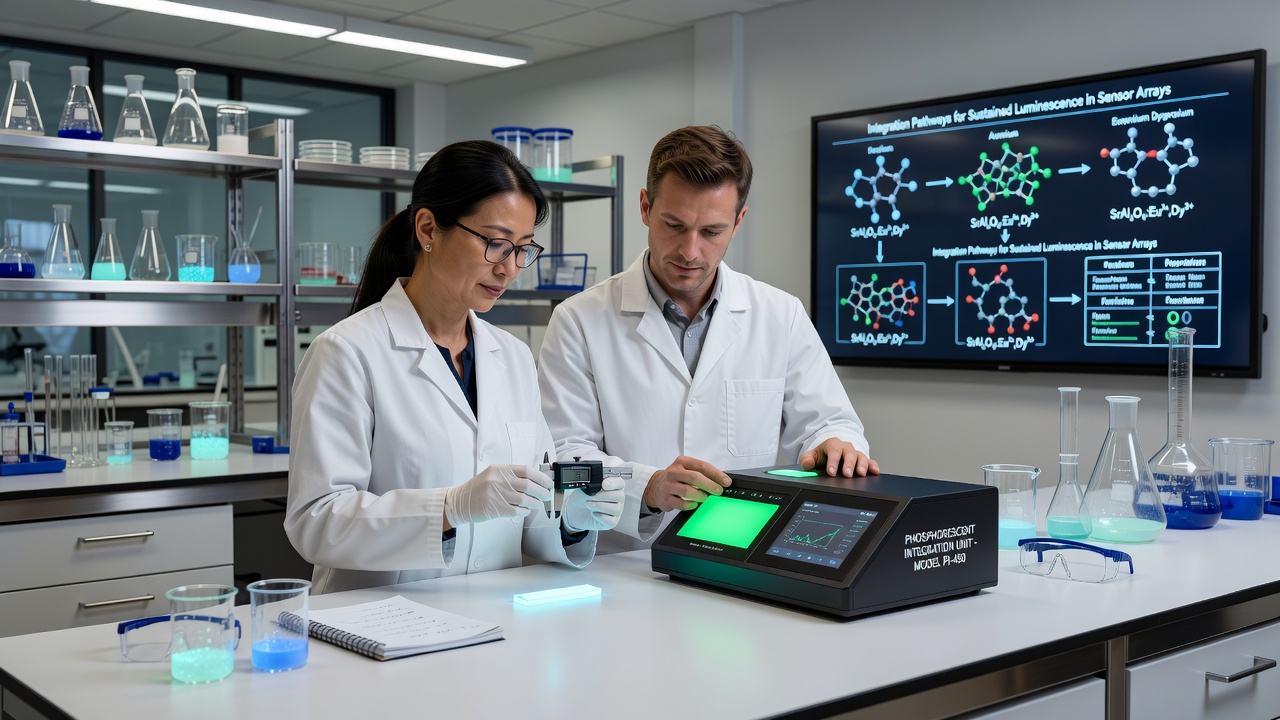 Phosphorescent Compounds Revolutionizing Visibility in Laboratory Measurement Devices