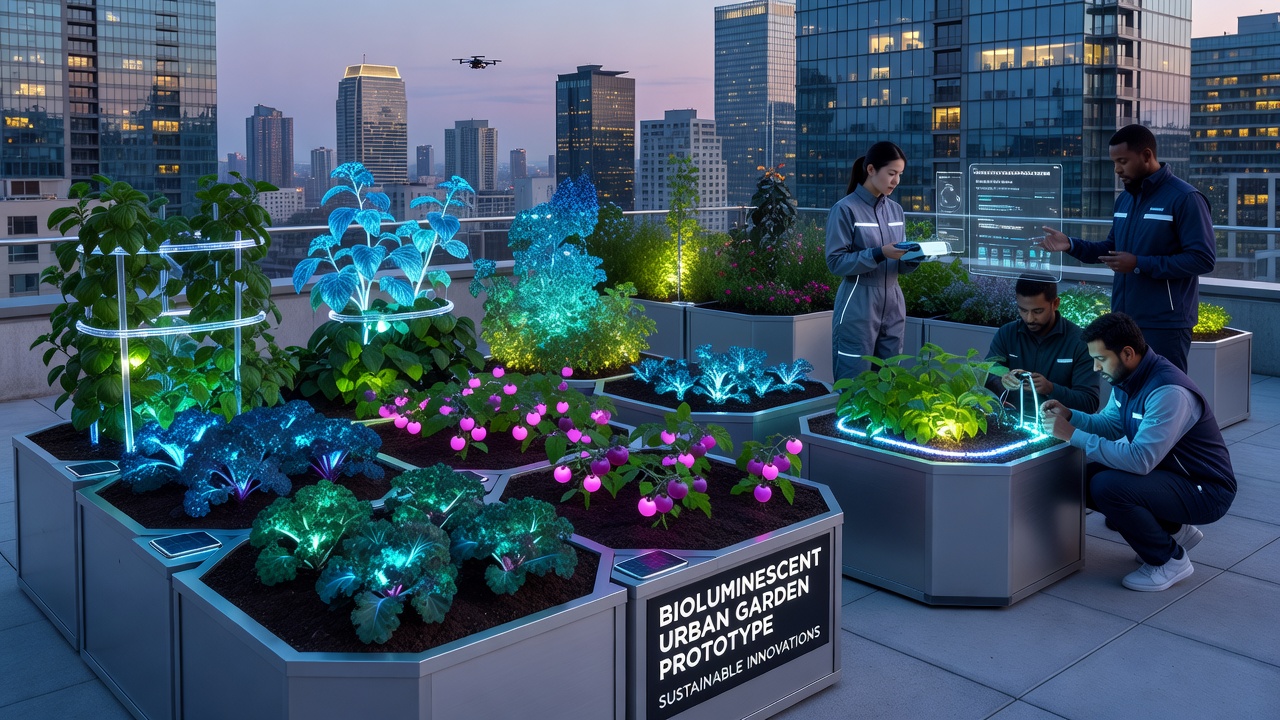 Exploring Bioluminescent Innovations in Sustainable Urban Gardening Practices